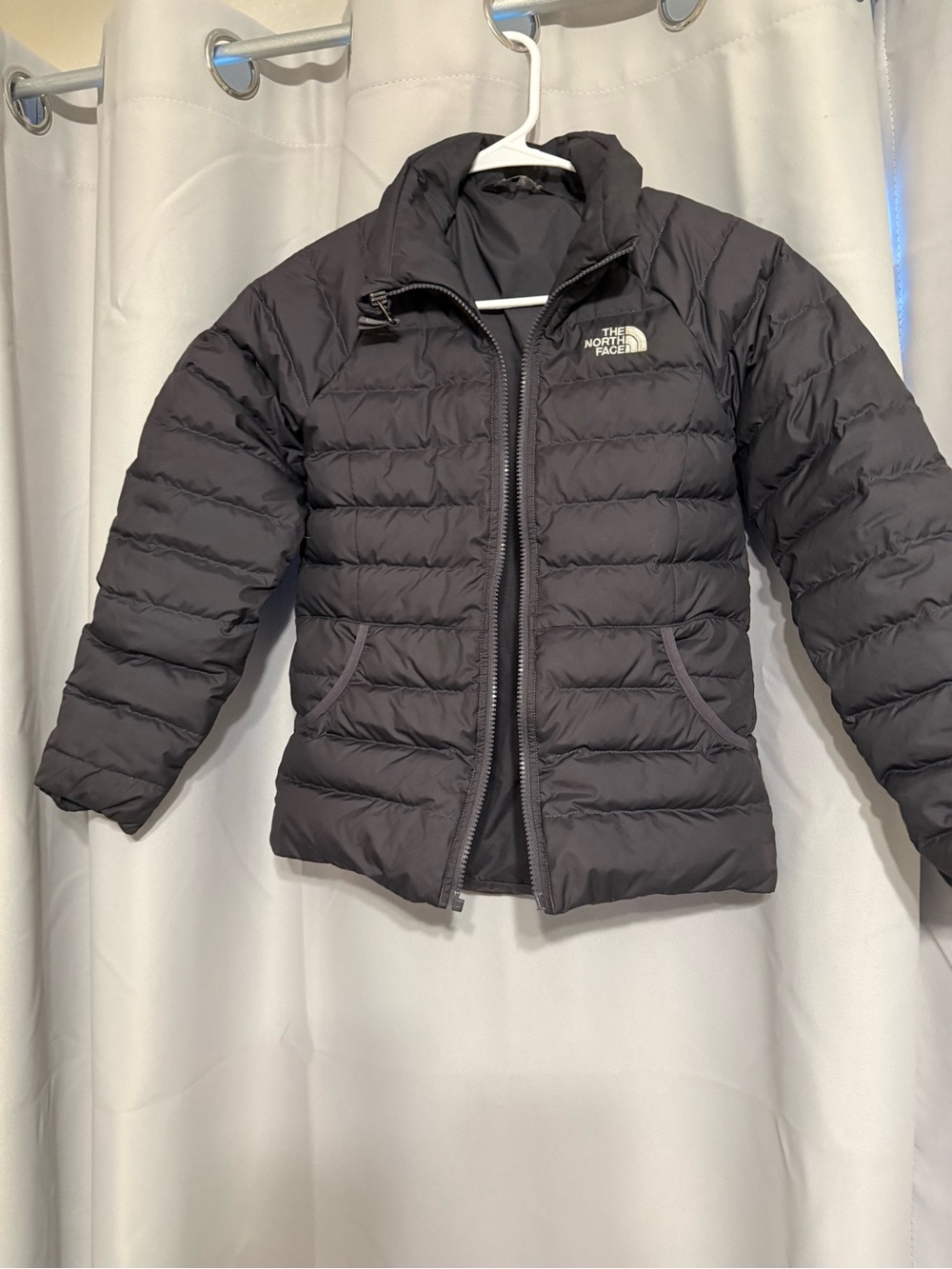 The North Face Navy Blue Girls' Puffer Jacket